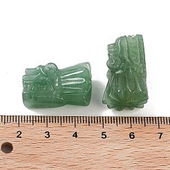 Perle avventurina verde naturale&nbsp;G-A222-04D