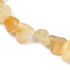 Natürliche gelb opal Nuggets Perlen Stränge&nbsp;G-B125-A04-01