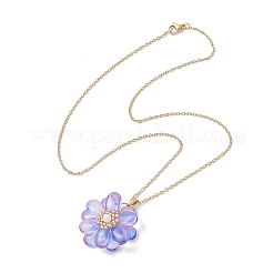 Collares colgantes de cristal&nbsp;NJEW-MZ00112-10