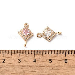 Micro pavé en laiton&nbsp;KK-C062-004G