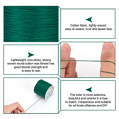 1 rouleau de cordons ronds en polyester ciré&nbsp;YC-PH0002-44D
