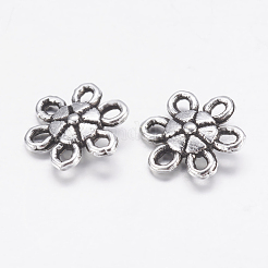 Pendentifs de fleur en alliage de style tibétain&nbsp;LF1006Y