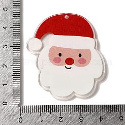 Bedruckte weihnachtliche Acrylanhänger&nbsp;OACR-L018-09A