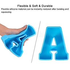 Alphabet Silikonformen&nbsp;DIY-SZC0006-01A-A
