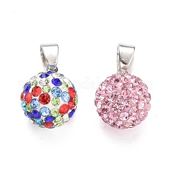 Fimo Strass Anhänger&nbsp;RB-S055-12C-M