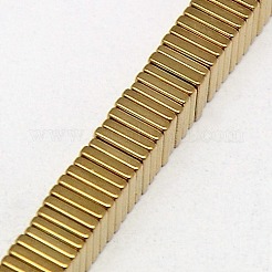 Galvanisieren unmagnetische synthetischen Hämatit heishi Perlen Stränge&nbsp;X-G-J171A-4x4mm-06