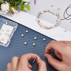 50pcs perles d'espacement en laiton&nbsp;KK-BBC0002-58