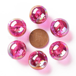 Perles en acrylique transparente&nbsp;MACR-S370-B20-706