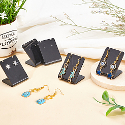 10 présentoir à boucles d'oreilles en verre organique&nbsp;EDIS-PH0001-11B