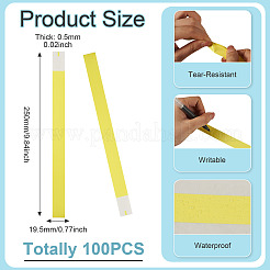 Bracelets jetables en papier lumineux&nbsp;BJEW-TAC0075-001E