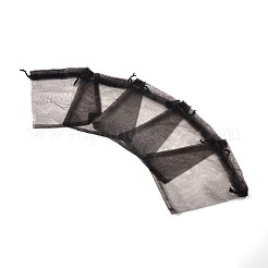 Rettangolo nero sacchetti di imballaggio dei monili disegnabili&nbsp;X-OP-A001-18