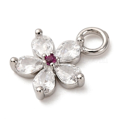 Ottone micro spianare pendenti zirconi&nbsp;KK-I276-05P-02A