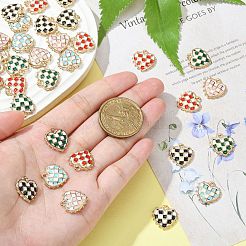 40pcs 5 couleurs thème de la saint valentin&nbsp;ENAM-CJ0004-02