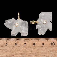 Natürliche Quarzkristall-Anhänger&nbsp;G-H357-02G-14