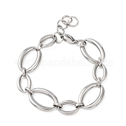 Bracelets à maillons en acier inoxydable 304 pour femmes&nbsp;BJEW-K293-05P