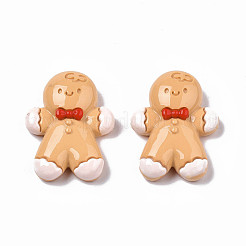 Undurchsichtige Harz-Cabochons des Weihnachtsthemas&nbsp;CRES-N021-117