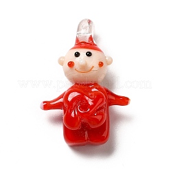 Manuelle Bunte Malerei Anhänger & Charms&nbsp;LAMP-G156-14