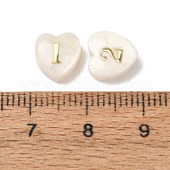 10 Stück 10 Stile natürliche Muschelperlen&nbsp;SH-CBAD3AC-03