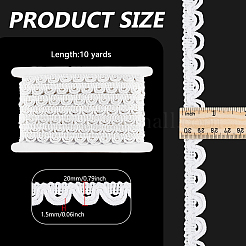 10 Yards Baumwollspitzenbesatz&nbsp;OCOR-PH0007-18B-02