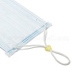 Herz transparent PVC-Kunststoff-Kabelschloss für Mundabdeckung&nbsp;KY-D013-03E