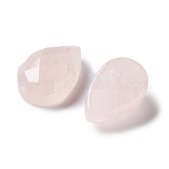 Rosa naturale cabochon di quarzo&nbsp;G-F757-F01-A