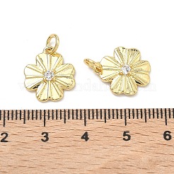 Ottone micro spianare pendenti zirconi&nbsp;KK-P345-63A-G