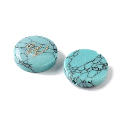 Perles de turquoise synthétique&nbsp;G-A238-02W