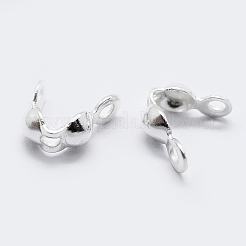 925 Sterling Silber Perle Spitzen Knoten Abdeckungen&nbsp;STER-K167-003S