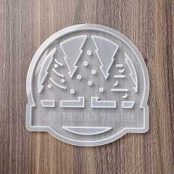 Silikonformen für Ringanhänger der Weihnachtsserie&nbsp;LS-SIL-B075-02A