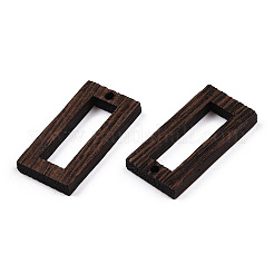 Anhänger aus natürlichem Wengeholz&nbsp;WOOD-T023-36