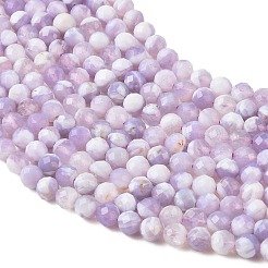 Natürliche Lavendel-Amethyst-Perlenstränge&nbsp;G-K376-A05-5mm