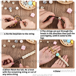 DIY Schlüsselbund machen Kits&nbsp;DIY-BM0001-06