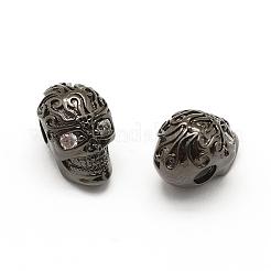 Micro ottone spianare grado aaa zirconi perline&nbsp;ZIRC-G100-31-NR