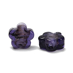 Perles vernissées de sable d'or manuelles &nbsp;LA-T032-02F