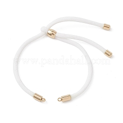 Creazione di braccialetti scorrevoli con cordino in nylon intrecciato rotondo da 3 mm&nbsp;AJEW-JB01467