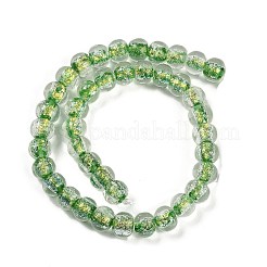 Fili di perline di lampwork in lamina fatti a mano&nbsp;FOIL-K003-06A-13