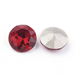 Dos et dos pointés cabochons en verre strass k9&nbsp;RGLA-J012-8mm-501