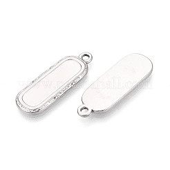 Cabochon-Fassungen für Anhänger aus Edelstahl 304&nbsp;STAS-N108-61P