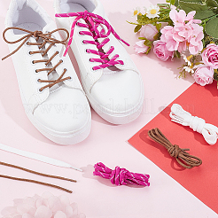 4 paio di lacci per scarpe in poliestere e cordino cerato&nbsp;DIY-GA0009-43B