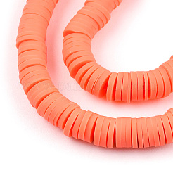 Handgemachte Fimo-Perlen Stränge&nbsp;CLAY-R089-6mm-064