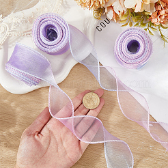 3 rollo de cintas de organza de poliéster&nbsp;SRIB-CY0001-37B