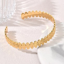 Braccialetti ovali in acciaio inossidabile 304&nbsp;SA-CBA46AF-28G