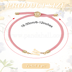 1 pulsera deslizante con cordón de nailon ajustable para mujer&nbsp;BJEW-LP0001-32W-03