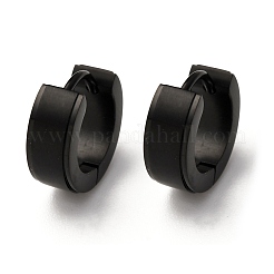 Boucles d'oreilles créoles en acier inoxydable 304&nbsp;EJEW-D331-19C-B