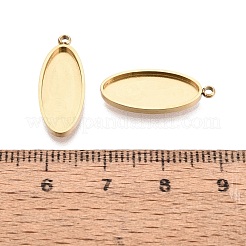Cabochon-Anhängerkomponente aus Edelstahl 304&nbsp;STAS-Q113-25D-G