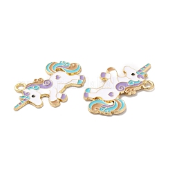 Emaille Anhänger Legierung&nbsp;ENAM-D046-24G-01