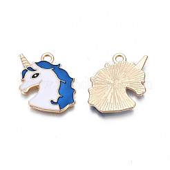 Pendentifs d'émail en alliage&nbsp;ENAM-S130-20B