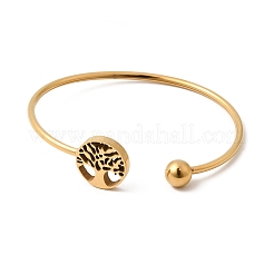 304 Edelstahl-Armreife für Damen&nbsp;BJEW-D436-02G
