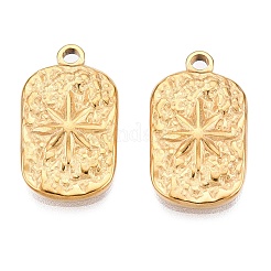 Pendentifs en acier inoxydable 304 avec placage ionique (IP)&nbsp;STAS-T064-40G