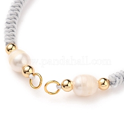 Geflochtene Nylonschnur Armbandherstellung&nbsp;AJEW-JB00764-04